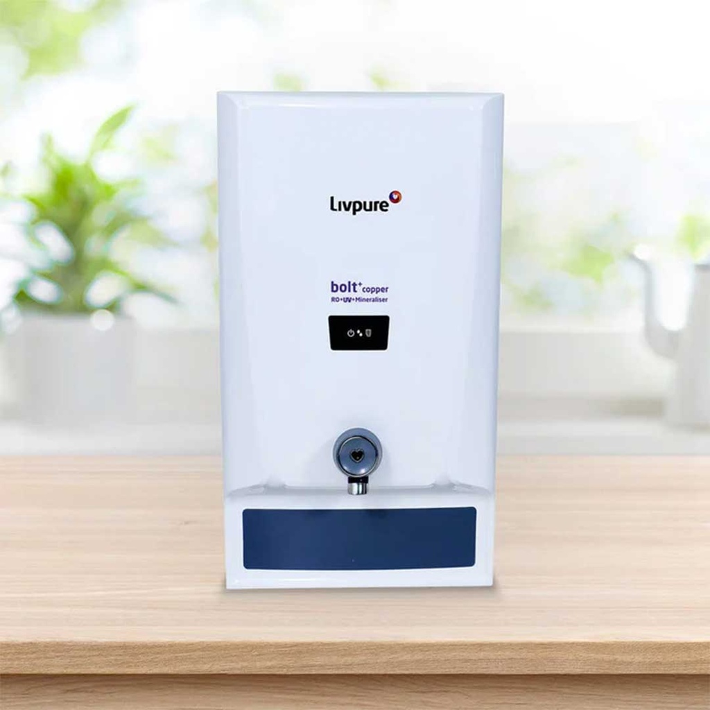 Livpure Bolt Plus Copper (RO+UV+MIN) Water Purifier