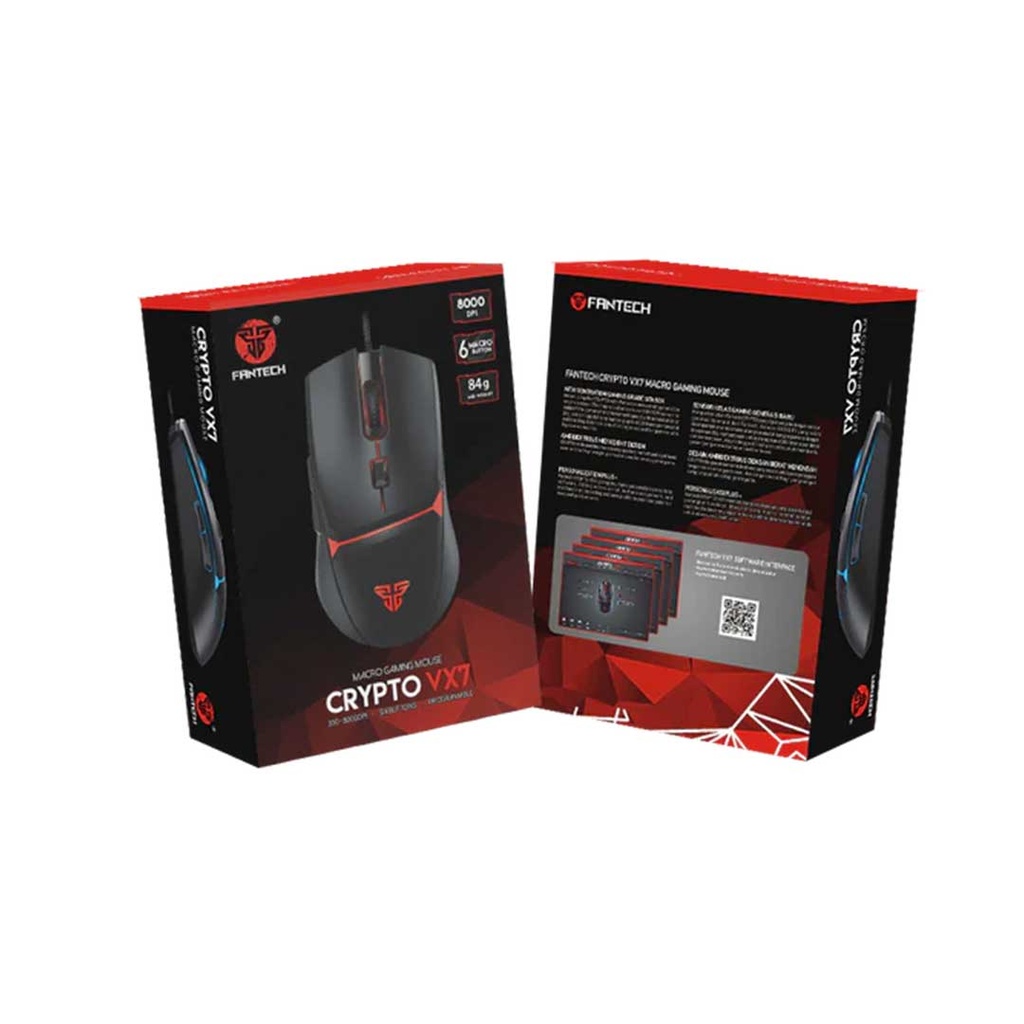 Fantech CRYPTO VX7 Wired Gaming Mouse