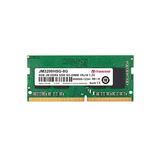 [JM3200HSG-8G] Transcend Laptop Ram 8GB DDR4 (3200Mhz)